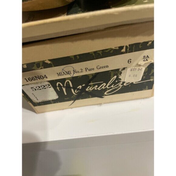 Naturalizer Vintage Women’s Green Bow Pumps size 6AA with Box - Picture 4 of 11